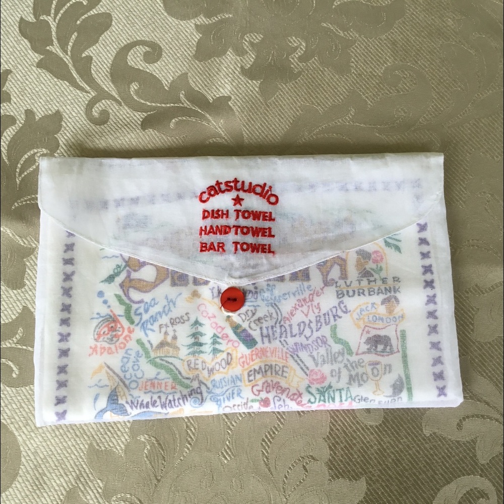 Catstudio  Sonoma souvenir Dish,Hand Bar towel&bag